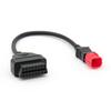 Совместимый для Honda 6-контактный на 16-контактный OBD2 Мото Мотоцикл Мотобайк удлинительный соединительный кабель Автомобильный диагностический кабель