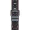Tissot Мужские модные часы T115.417.27.057.01 с кожаным ремешком и черным циферблатом