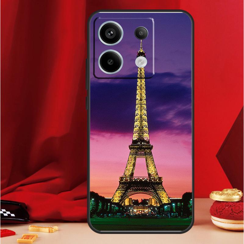 Чехол Франция Париж Эйфелева башня для Xiaomi Redmi Note 11 12 13 Pro 8 9 10 Note 12S 11S 10S 9S Redmi 13C 10C 12C