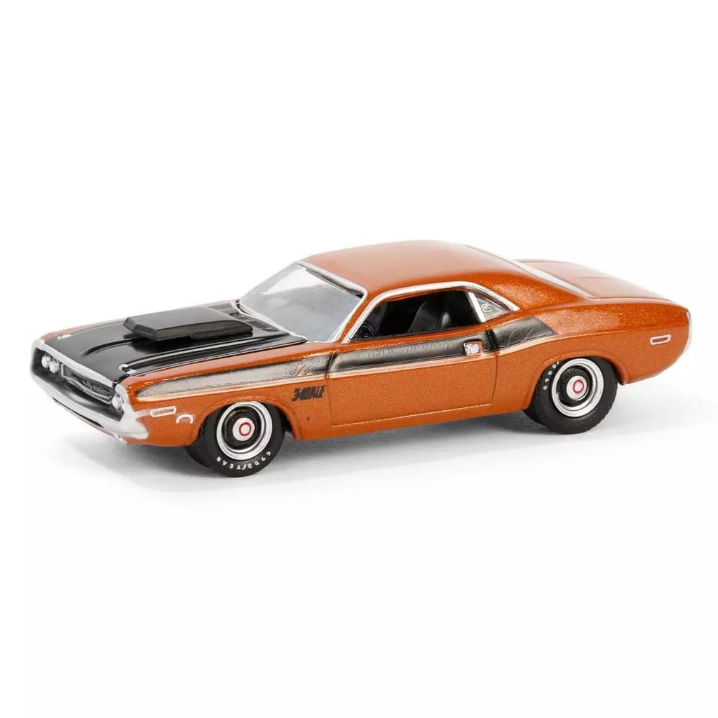 Greenlight Dodge Challenger 1970 Orange Challenger Barrett Jackson GREENLIGHT 1/64 T/A [Used]