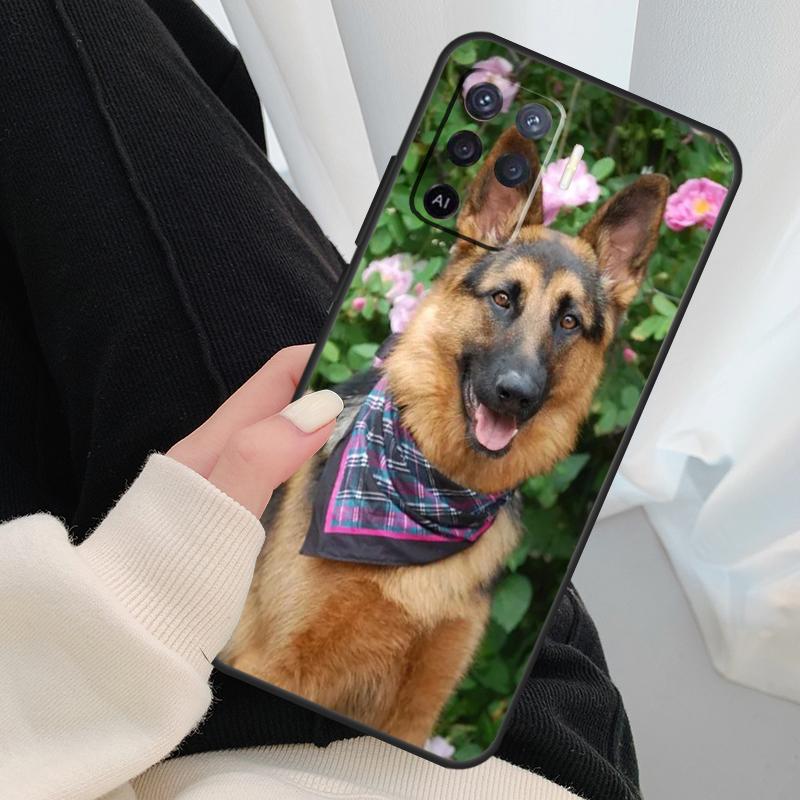 German Shepherd Dog Case For Oppo A40 A60 A80 A5 Pro A15 A16 A17 A57 A77 A94 A74 A54 A76 A96 A18 A38 A58 A78 A98