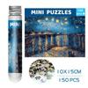 150PCS/Set Oil Painting Oil Painting Jigsaw Gifts Decompression Game Jigsaw Puzzles  Adult Children