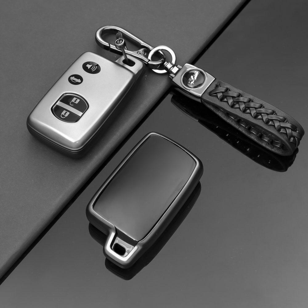 2/3/4 кнопки ТПУ чехол для ключа автомобиля для Toyota Aqua RAV4 Land Cruiser Camry Prado Corolla Prius чехол бесключевой пульт 2013 2014