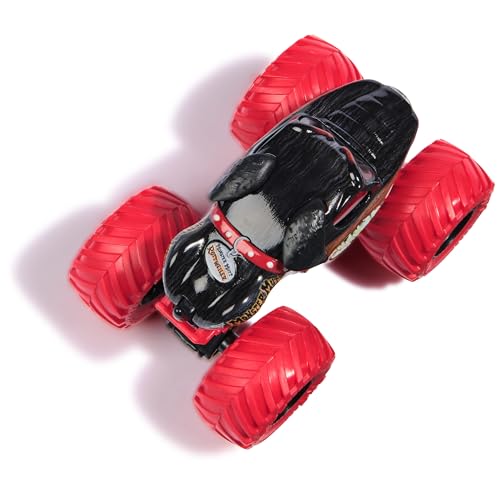 Monster Jam, Официальный монстр-трак Monster Mutt Ротвейлер, Литой автомобиль, 1:Масштаб 64, Детская игрушка, для мальчиков от 3 лет и старше