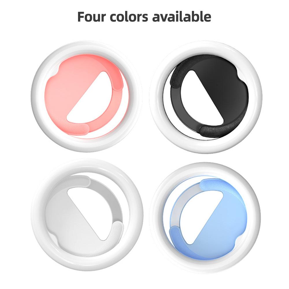 Кольцевая подсветка для телефона 10 см/4 дюйма, 2 Вт, двухцветная подсветка для селфи, клипса для телефона, цвет 3000–7000 К