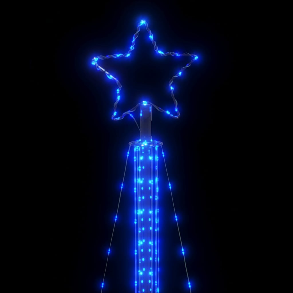 LED Christmas Tree 525 LEDs Blue 302 cm