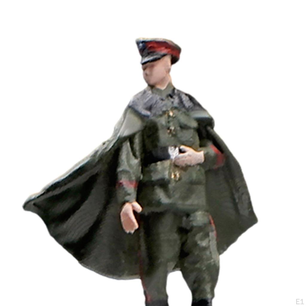 Миниатюрная фигурка 1/64, раскрашенный персонаж, крошечные люди, кукла из смолы для настольного украшения, DIY