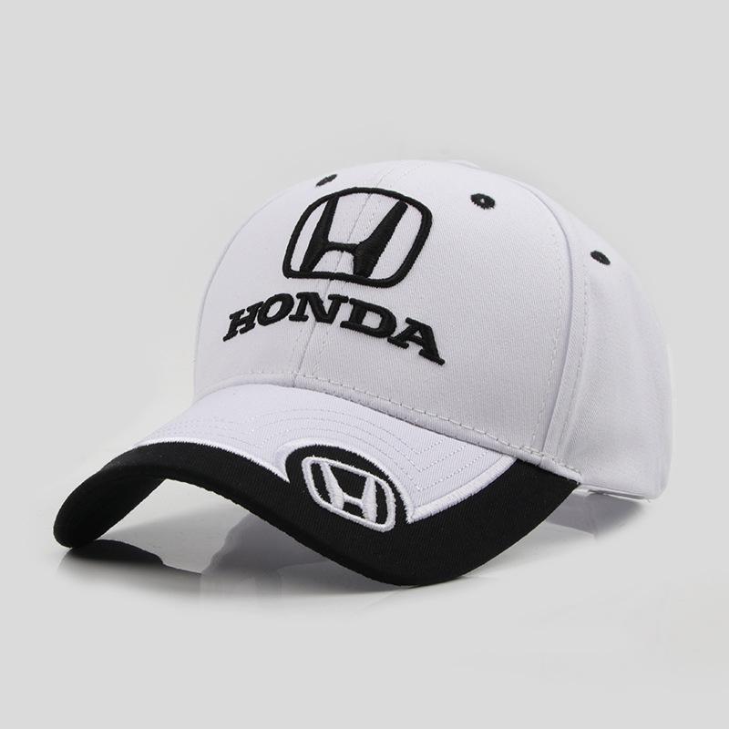 Embroidered Car Adjustable Sport Baseball Casual Cap Casual Hat For Honda Civic Fit Jazz Accord Pilot CRV Odyssey Passport City ahl256