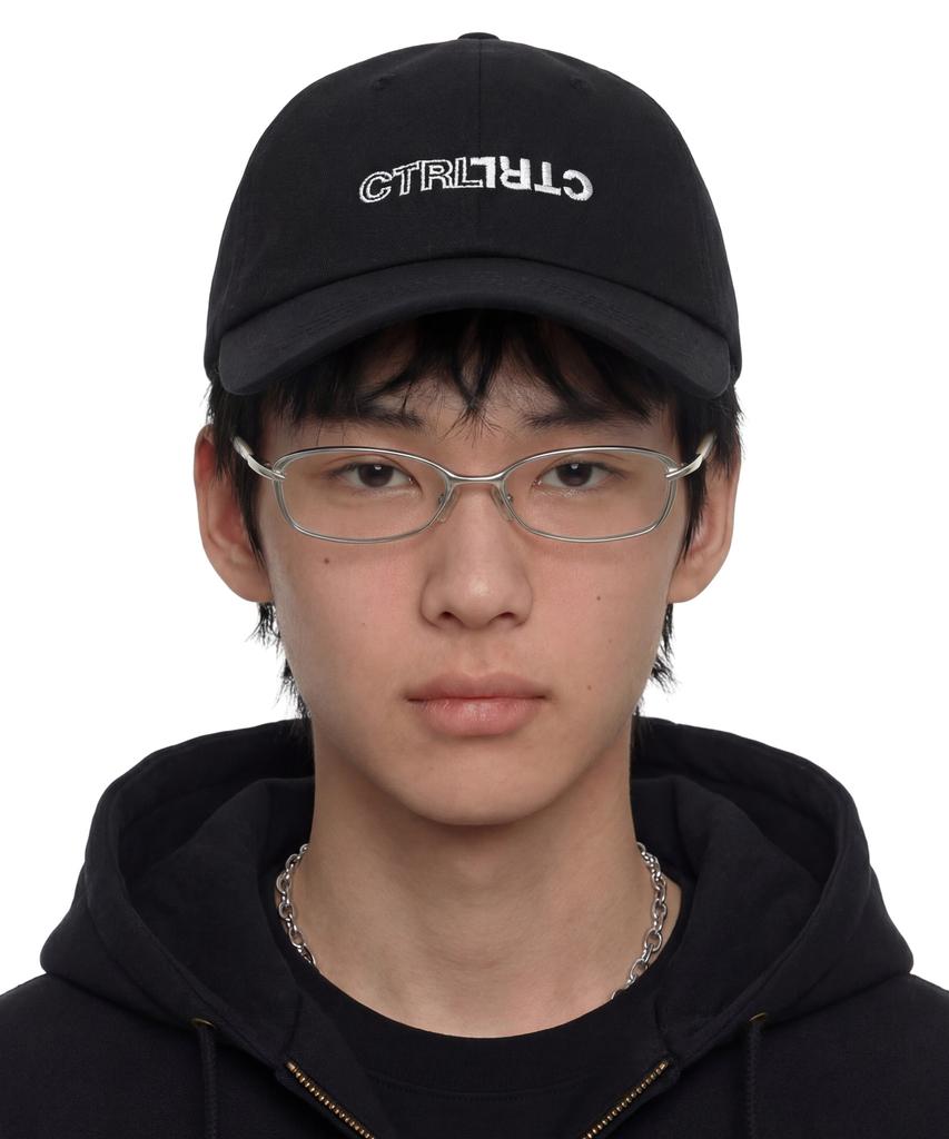 Кепка Eondeokeonteulol Хлопковая Перевернутый Ctrl / Классическая B B / Черный