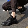Модная высококачественная мужская обувь на плоской подошве для ходьбы, мужские кроссовки из натуральной кожи для улицы, мужская деловая обувь, мужская удобная обувь для скейтборда
