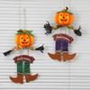 2Pcs Halloween Hanging Sign Pumpkin Ornament Fall Festival Decoration Easy Installation For Halloween Celebration