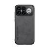 KEYSION Роскошный ретро чехол из ПУ кожи для Xiaomi POCO F8 Pro Мягкий силиконовый+ПК Противоударная задняя крышка для телефона для POCO F8 Ultra