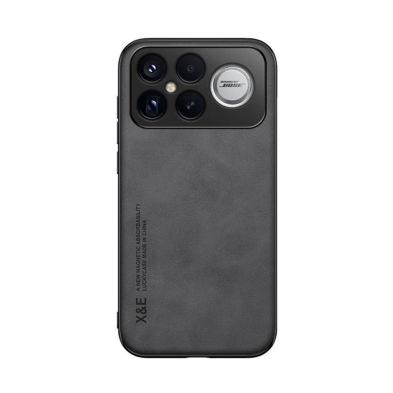 KEYSION Роскошный ретро чехол из ПУ кожи для Xiaomi POCO F8 Pro Мягкий силиконовый+ПК Противоударная задняя крышка для телефона для POCO F8 Ultra
