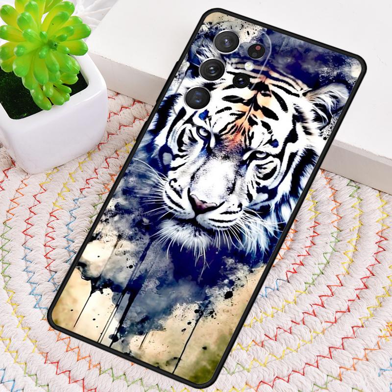 Крутой чехол для телефона с изображением мощного тигра для Samsung Galaxy note 10 pro S26 Ultra S23 S24 FE S25 S21 S22 PLUS противоударный