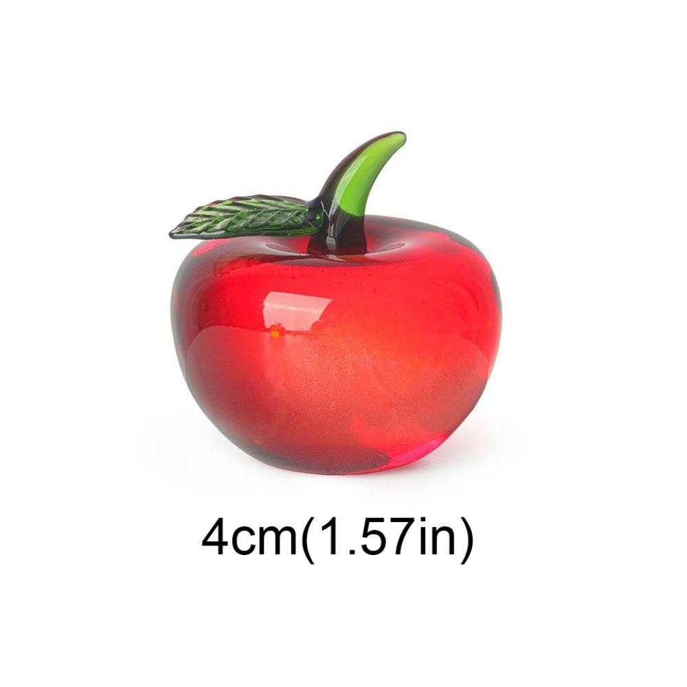 Glass Crafts Artificial Fruit Decoration Crystal Crafts Ornaments Office