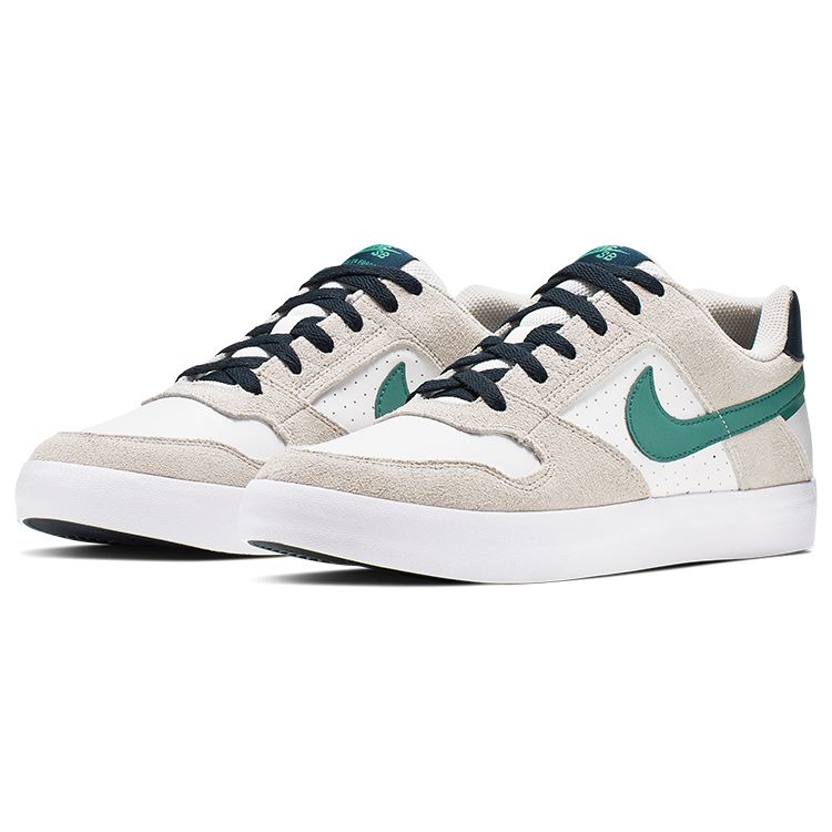 Nike SB Delta Force Vulc Retro Wrap Non-Slip Low-Top Skate Shoes Men Sneakers Off-White Green 942237-015