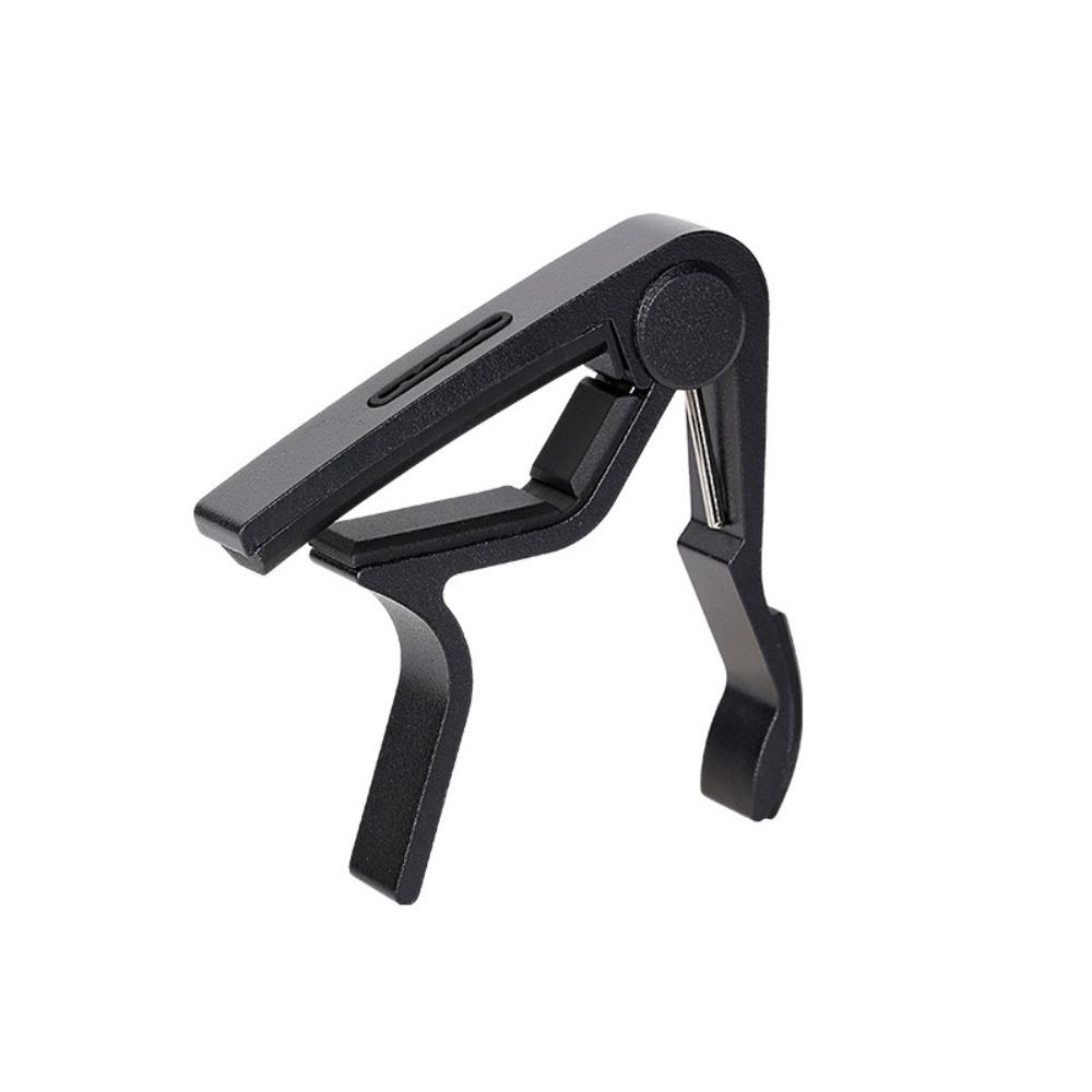 Stable Rubber Padded Guitar Capo Aluminum Zinc Zinc Alloy Violin Tune Change Clamp Guitar Pick Holder Banjo