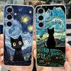 Чехол для Samsung Galaxy S24 Plus SM-S926B Милый Модный Расписной Чехол Мягкий Тонкий Чехол для Телефона Для Samsung S24 Ultra S 24 S24+ Fundas