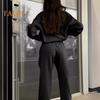 2 Pcs/Set Women Top Pants Set Half Zipper High Collar Long Sleeve Thickened Sweatshirt Stretchy Waist Ankle-banded Trousers Sport Fitness Tracksuit