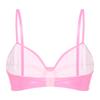 Women's Sexy Wetlook Bra Top No Padded Wireless Bustier Corset Clubwear