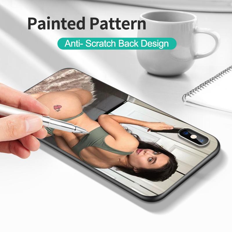 Черный чехол из ТПУ для OPPO A1K A5 A5S A5XS A3S AX5 A11 A11X A12E A12 A7 A9 A9X 2018 2020 Лана Роудс сексуальная девушка