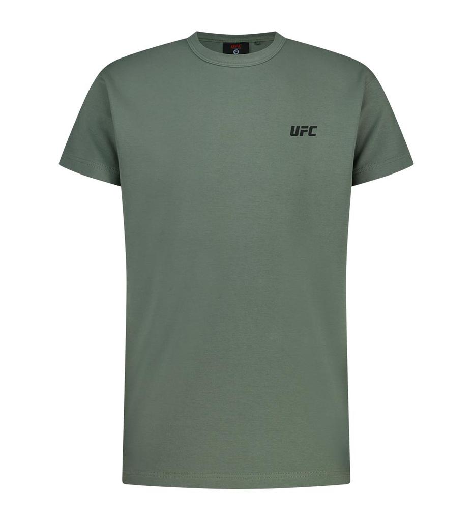 UFC SPORT Ufc Физическая Обычная Посадка Футболка с коротким рукавом Светло-хаки U2Ssw2132Lk