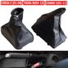 Car Gear Shift Knob Leather Dustproof Shifter Gaiter Boot Cover For OPEL CORSA C (01-06) TIGRA B (04-12) COMBO C