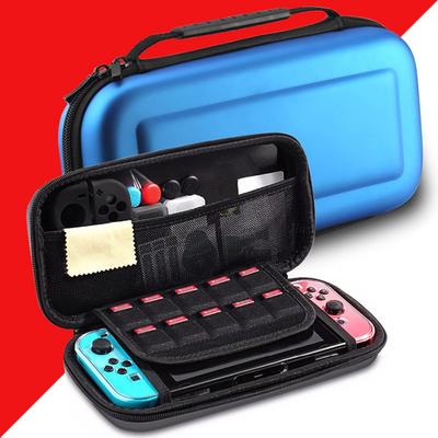 Чехол для переноски Nintendo Switch OLED Model 2021/Switch 2017, [противоударный] Дорожная сумка с твердым защитным чехлом и 10 слотами для игровых карт