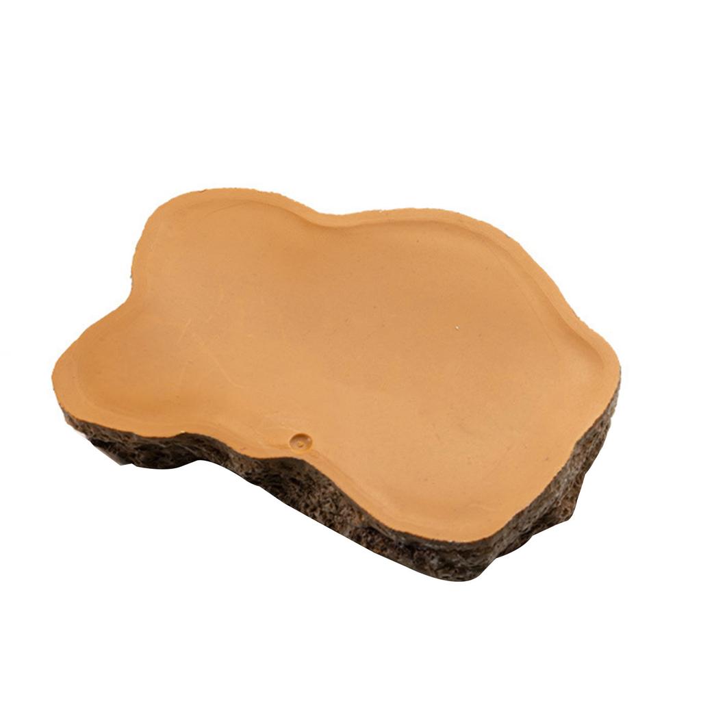 Смола Кормушка для рептилий Миска для еды и воды для черепах, ящериц, хомяков, змей, сухопутных черепах, гекконов, мелких домашних животных Кормушка Товары для питомцев