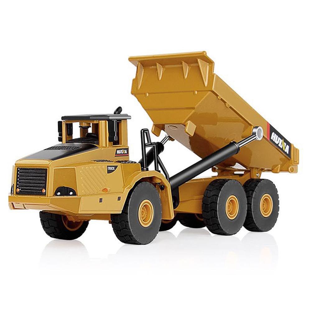non-toxic 1/50 Scale High Simulation Alloy Toys Die-cast Pattern Hydraulic Navvy Loader Bulldozer Engineering Construction Car children Gifts
