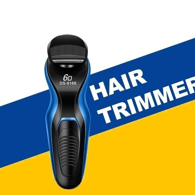 Модернизированная многофункциональная перезаряжаемая электробритва 4 в 1 для мужчин, 6D триммер для носа, щетка для чистки лица, бритвы для лица с тройным лезвием HMM