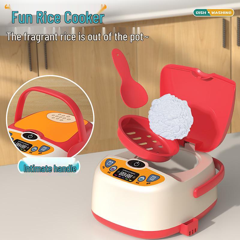 Мини-кухонный игровой набор для девочек: Игрушки для мытья посуды, стола, раковины и фруктов для детей 2-3 лет