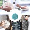 3PS Chenille Hand Towels Kitchen Bathroom Hand Towel Ball with Hanging Loops Quick Dry Soft Absorbent Microfiber Towels