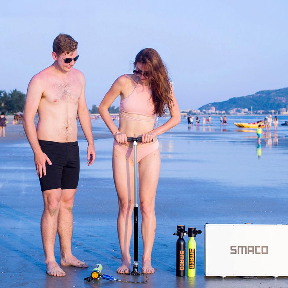 SMACO Diving Cylinder Inflator High Pressure Hand Pump
