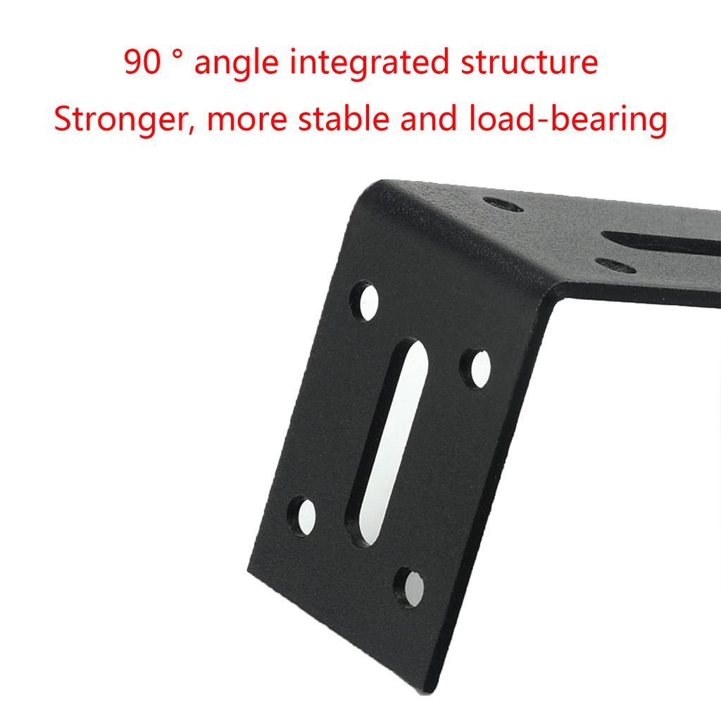 Прочные кронштейны для полок L-образной формы 60x120 мм, 40x80 мм, кронштейн из холоднокатаной стали, прочный угловой кронштейн