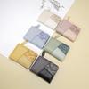 New Color Spliced Change Bag Short, Fashionable Multi-card Zipper Wallet, Short Wallet Lady