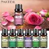 PHATOIL 10/20/30ML Patchouli Plant Essential Oil for Spa Boost Immunity Skin Care Purify the Air Bactericide Lavender Rose Water Soluble Oil