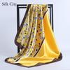High-quality Luxurious Silk Scarves Headband Scarfs Neck Scarf For Women Chain Silk Scarf Women's Decorative Shawl