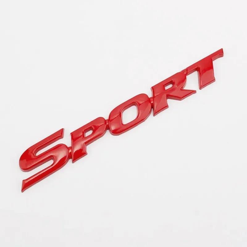 3D Металлический ЛОГОТИП SPORT Наклейка-эмблема на крыло, заднюю дверь багажника для Toyota Highlander Yaris Corolla Camry CHR Автоаксессуары