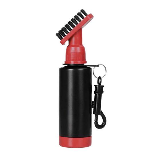 Щетка для чистки клюшек для гольфа Бутылка для воды Очиститель для клюшек для гольфа с зажимом Основные принадлежности для гольфа для игроков в гольф