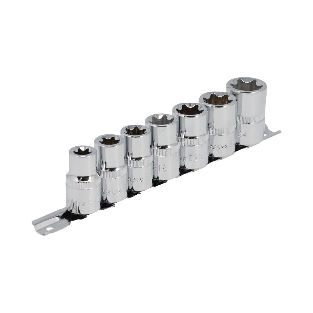 SIGNET DR Hexalobe Socket Set 1/2" 7-Piece E-Type (23629)