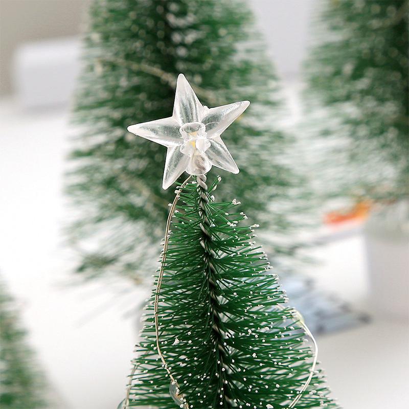 2023 Светящиеся Мини Рождественские Елки Красивые Маленькие Искусственные Рождественские Елки Украшения Настольные Украшения Рождественские Украшения Для Дома