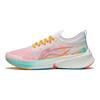 Li Ning Fei Dian Discovery амортизирующие нескользящие износостойкие кроссовки с низким верхом мужские кроссовки белые розовые синие ARMS007-7