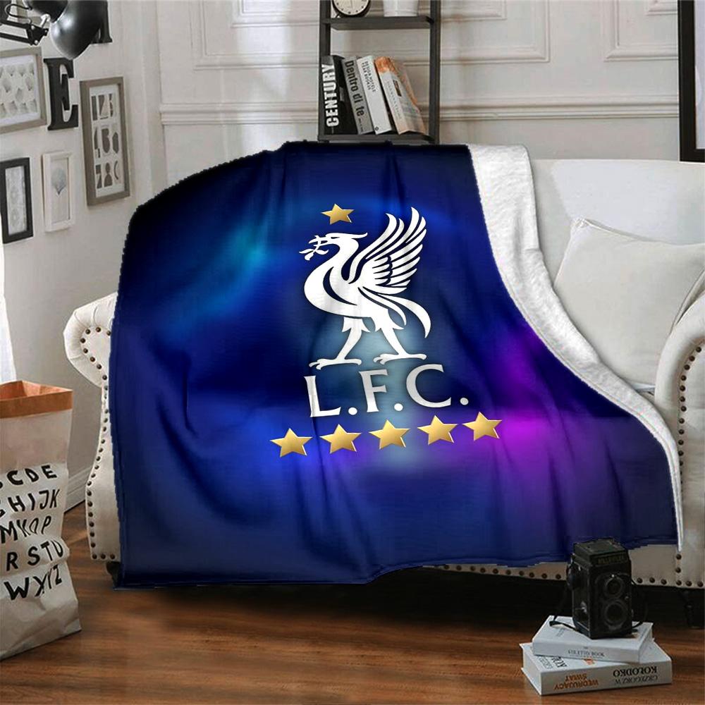 Liverpool Blanket Comfortable Perfect for Couch Bed Picnics for All Seasons Modern Gift for Travel Home Birthdays