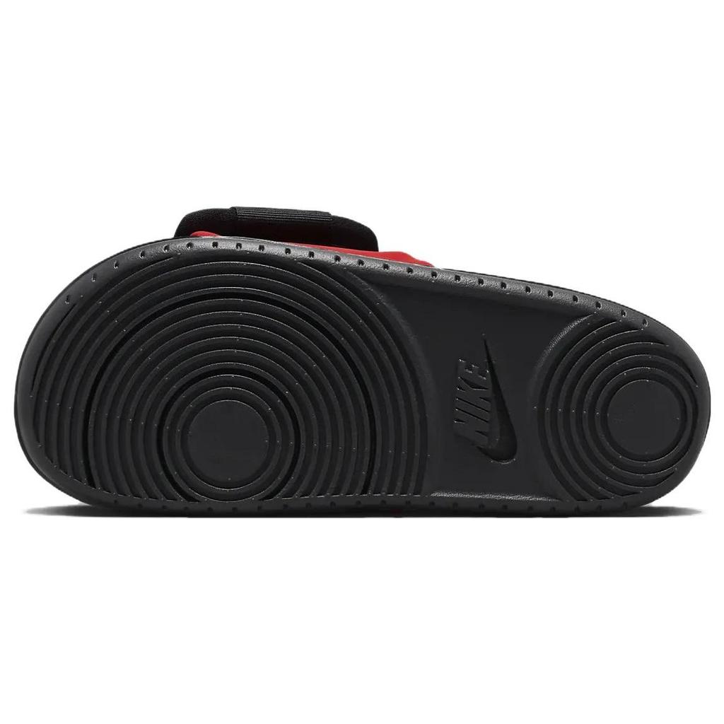 Nike Offcourt Adjust Slide University красные черные мужские кроссовки белые DQ9624-600