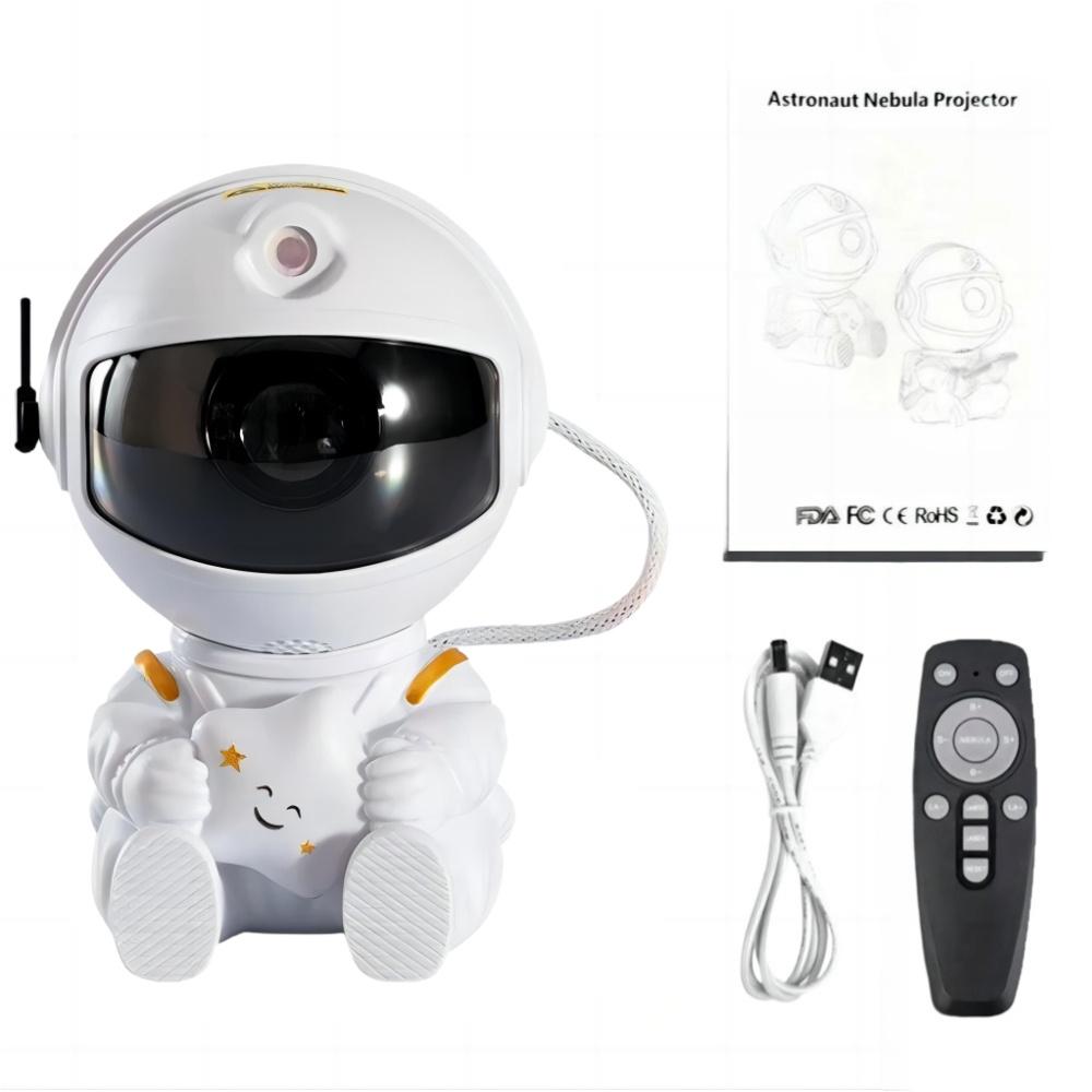 Милый проектор ночник «Звездные галактики» Космический корабль Ракета Астронавт Галактические проекторы Звездная светодиодная лампа Комната Домашние украшения Подарок