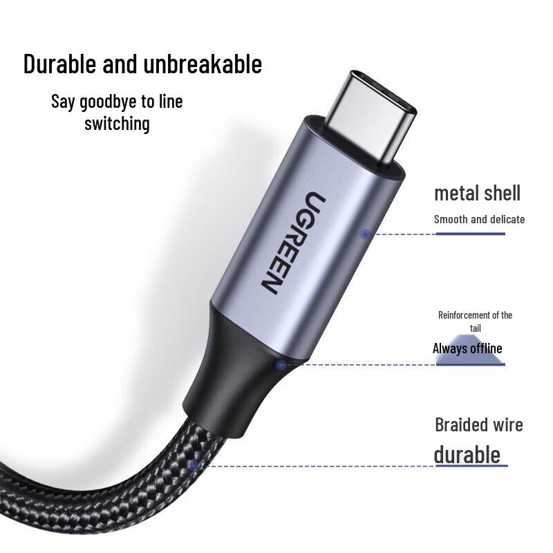 Ugreen Удлинительный кабель USB-C 3.1 Папа-Мама