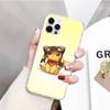 JP39 Пикачу Прозрачный чехол для Samsung A04 A14 A23 M33 M53 Realme 10 9 C35 C55 VIVO Y02 X80 Infinix Hot 30 Note 11 Tecno Spark 8P Pro