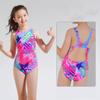 Newest Colorful Print Girl One-piece Swimsuit High Quality Kids Girls Swimming Suit Beach Bathing Swimwear