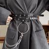 Multi-layer Women Waist Belt Extended Dress Waist Chain Harajuku PU Leather Belt  Dress Accessories